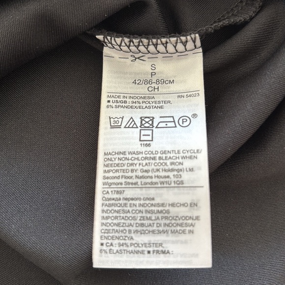 Banana Republic Women's Ponte Black Pullover Top Bow Neckline Sleeveless, Size S - Picture 6 of 6